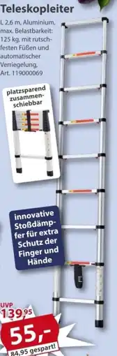 Sonderpreis Baumarkt Teleskopleiter Angebot