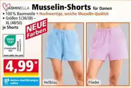 Norma JASMINELLA Musselin-Shorts für Damen Angebot