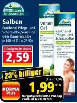 Norma ST. ANDREAS Salben Angebot