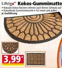 Norma Lifetex Kokos-Gumimatte Angebot