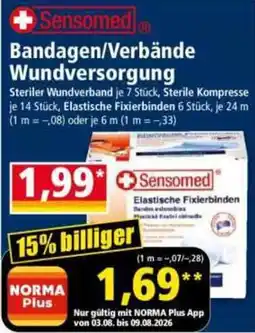 Norma Sensomed Elastische Fixierbinden Angebot
