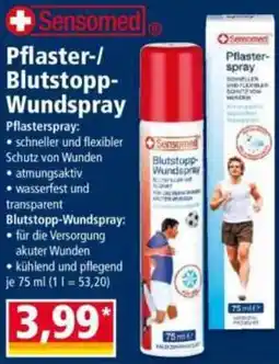 Norma Sensomed Pflaster-/Blutstopp-Wundspray Angebot