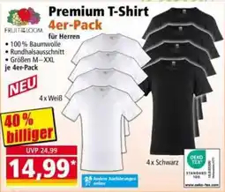 Norma Premium T-Shirt FRUIT OF LOOM Angebot