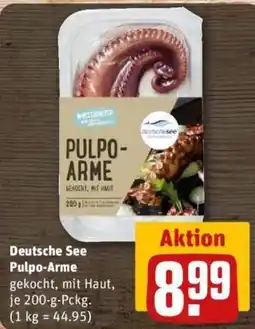 REWE Deutsche See Pulpo-Arme Angebot