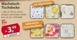 Sonderpreis Baumarkt Wachstuch-Tischdecke Angebot