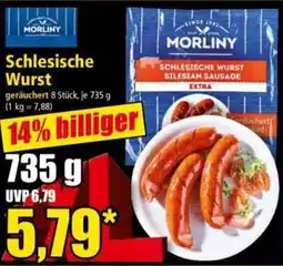 Norma Schlesische Wurst MORLINY Angebot