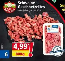 Norma Gut Bartenhof Schweine-Geschnetzeltes Angebot