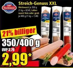 Norma Stockmeyer Streich-Genuss XXL Angebot