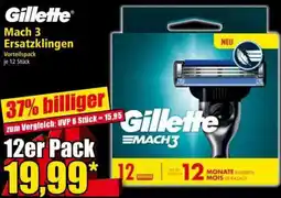 Norma Gillette Mach 3 Ersatzklingen Angebot