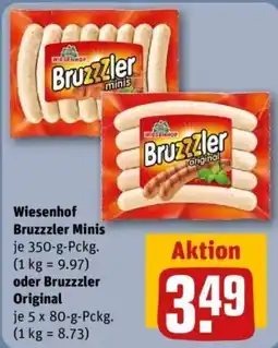 REWE Wiesenhof Bruzzzler Minis Angebot