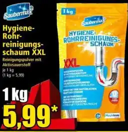 Norma SaubermAX Hygiene-Rohrreinigungs-schaum XXL Angebot