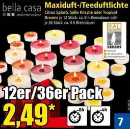 Norma Maxiduft-/Teeduftlichte Angebot