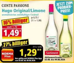 Norma Hugo Original/Limone Angebot