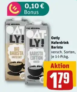 REWE Oatly Haferdrink Barista Angebot