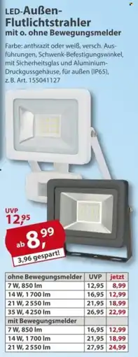 Sonderpreis Baumarkt LED-Außen Flutlichtstrahler Angebot
