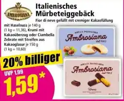 Norma Italienisches Mürbeteiggebäck Ambrosiana Angebot