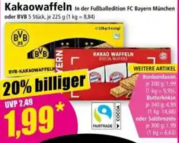 Norma Kakaowaffeln BVB Angebot
