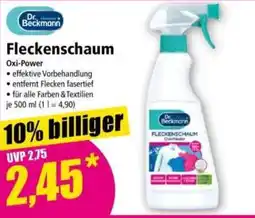 Norma Dr. Beckmann Fleckenschaum Oxi-Power Angebot