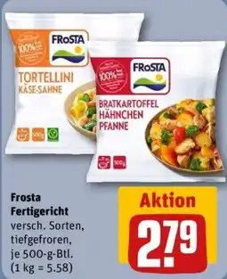 REWE Frosta Fertigericht Angebot