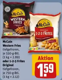 REWE McCain 1-2-3 Frites Original Angebot