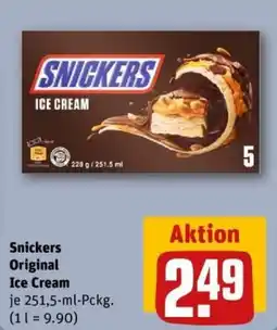 REWE Snickers Ice Cream Angebot