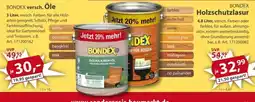Sonderpreis Baumarkt BONDEX versch. Öle Angebot