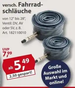 Sonderpreis Baumarkt Fahrradschläuche Angebot