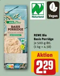 REWE REWE Bio Basis Porridge Angebot
