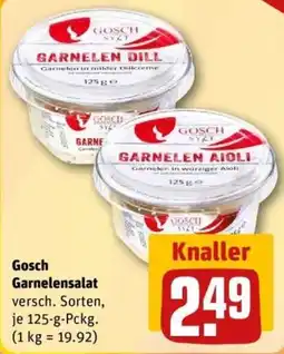 REWE Gosch Garnelen salat Angebot
