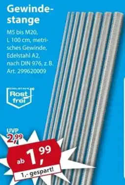 Sonderpreis Baumarkt Gewinde-stange Angebot