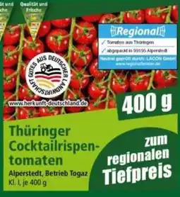 Norma Thüringer Cocktailrispentomaten Angebot