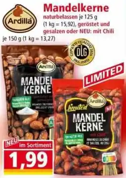 Norma Ardilla Mandelkerne Angebot