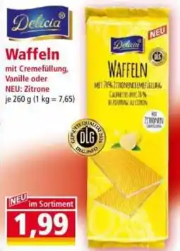 Norma Delicia Waffeln Angebot