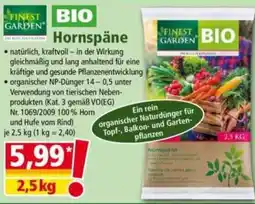 Norma FINEST GARDEN BIO Hornspäne Angebot