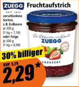 Norma ZUEGG Fruchtaufstrich Angebot