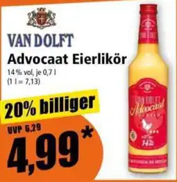 Norma VAN DOLFT Advocaat Eierlikör Angebot