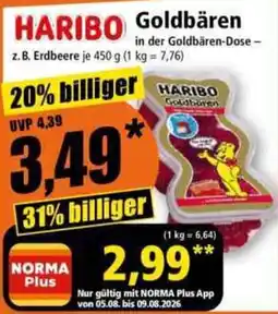 Norma HARIBO Goldbären Angebot