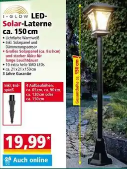 Norma I-GLOW LED-Solar-Laterne Angebot
