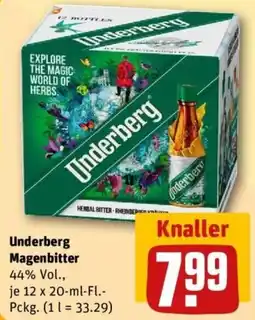 REWE Underberg Magenbitter Angebot