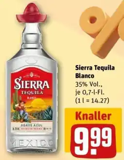 REWE Sierra Tequila Blanco Angebot