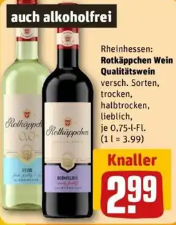 REWE Rotkäppchen Wein Angebot