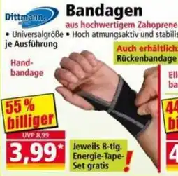 Norma Dittmann Bandagen Angebot