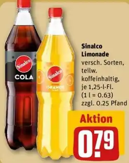 REWE Sinalco Limonade Angebot
