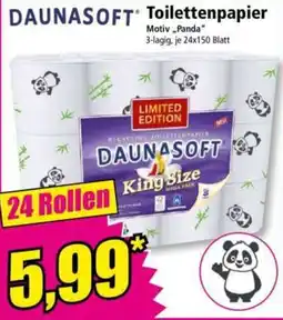 Norma DAUNASOFT Toilettenpapier Angebot