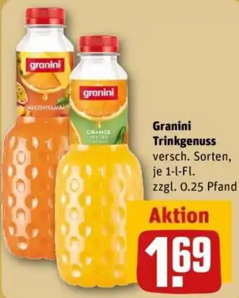 REWE Granini Trinkgenuss Angebot