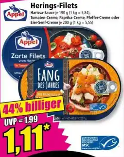 Norma Appel Herings-Filets Angebot