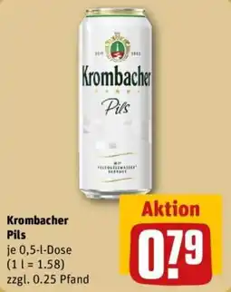 REWE Krombacher Pils Angebot