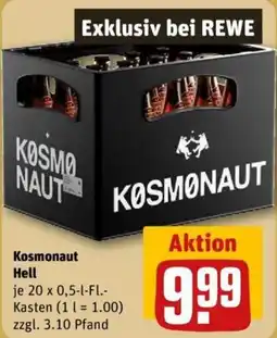REWE Kosmonaut Hell Angebot