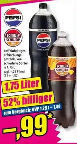 Norma Pepsi Schwip Schwap Zero Angebot