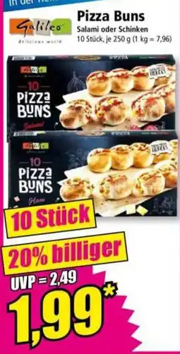 Norma Galileo Pizza Buns Angebot